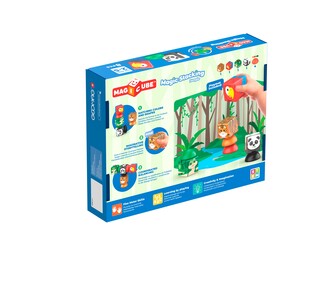 GEOMAG MAGICUBE BLOCKS STACKING JUNGLE 8 2