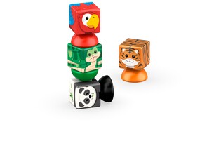 GEOMAG MAGICUBE BLOCKS STACKING JUNGLE 8 4