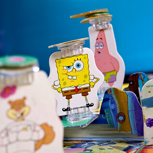 LISCIANI SPONGEBOB GRA KOOPERACYJNA NA RATUNEK MEDUZOM. 12