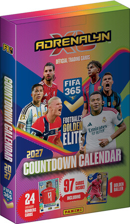 PANINI FIFA 365 ADRENALYN XL 2027 COUNTDOWN CALLENDAR