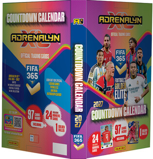 PANINI FIFA 365 ADRENALYN XL 2027 COUNTDOWN CALLENDAR 2