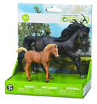 COLLECTA ZESTAW DWÓCH KONI NA PLATFORMIE